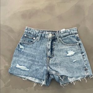 NEW Lucky Brand pins shorts denim cutoffs